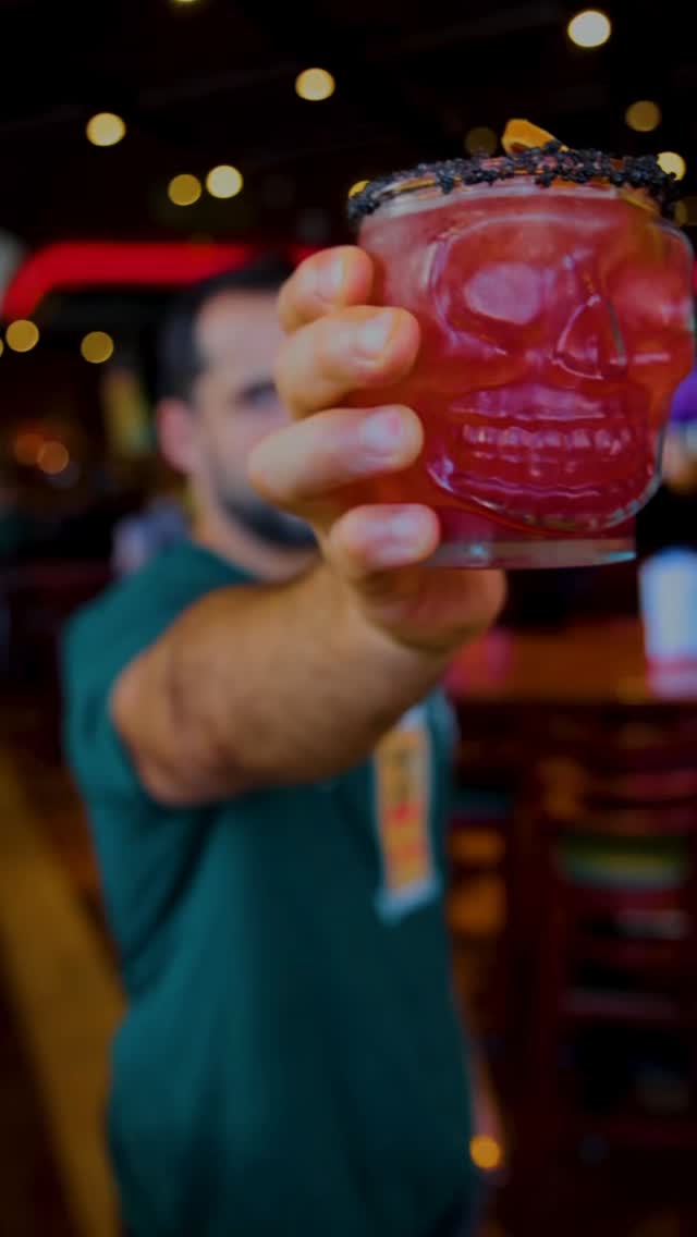 🎄😈 Krampus came early… and he brought the Krampus Margarita. Come grab one while he’s in town 🍹