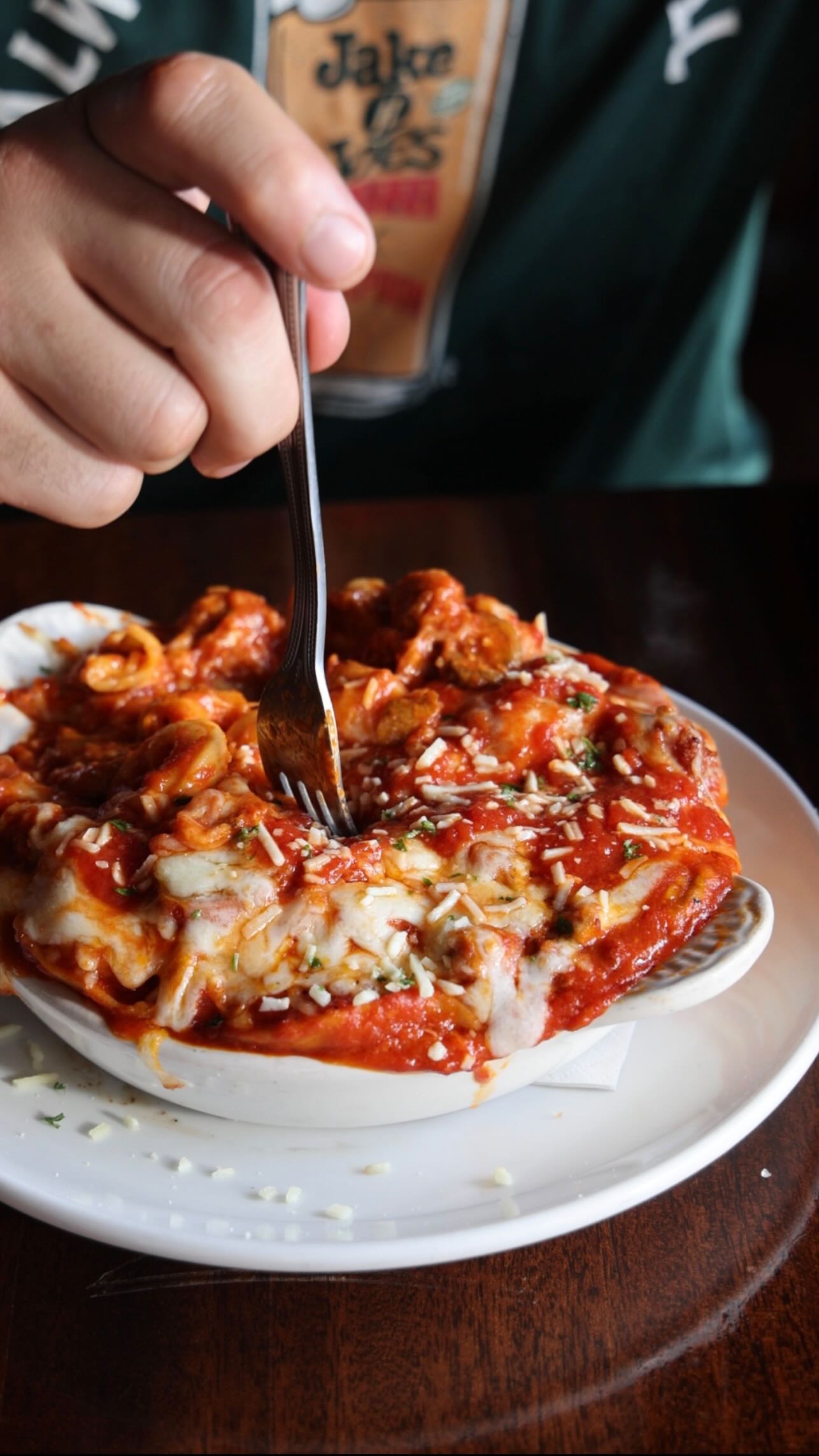 When you come for a drink but stay for the food 😉