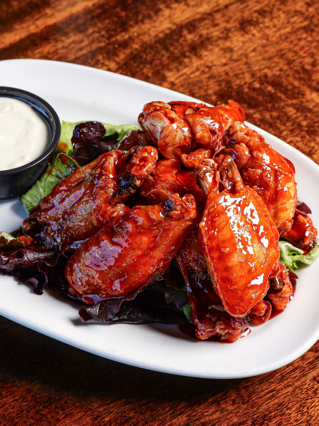 Not to be dramatic but wings fix everything.
Especially when they’re Half Off every Thursday 🔥