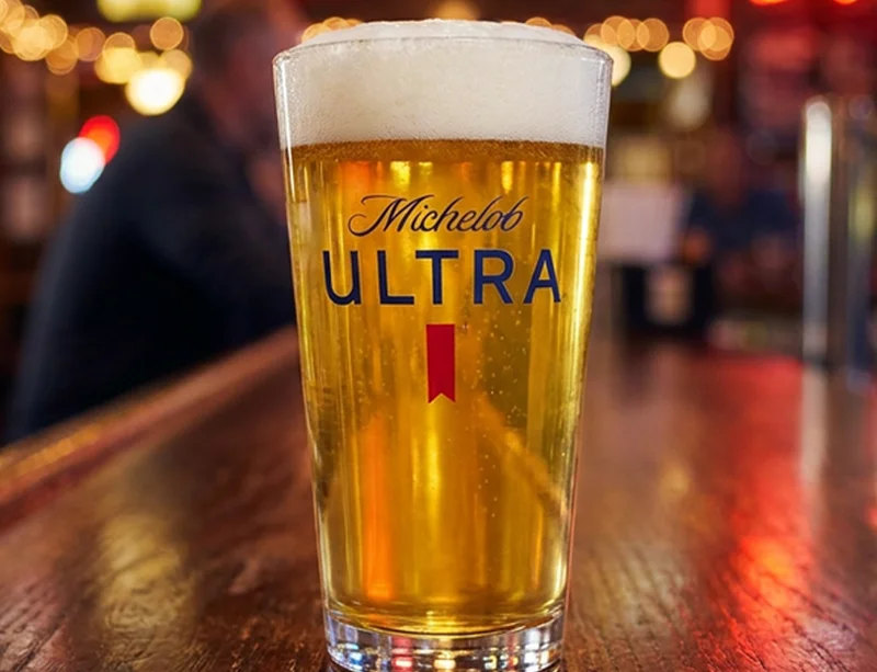 Michelob Ultra draft beer